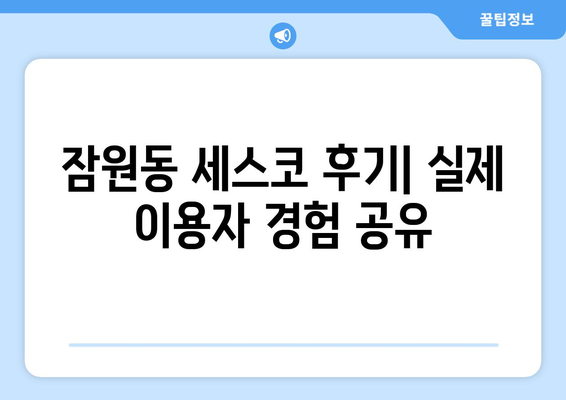 서울 서초구 잠원동 세스코 가격 & 후기| 2024년 가정집/원룸 비용, 신청/가입/진단 정보 | 좀벌레 해결 팁