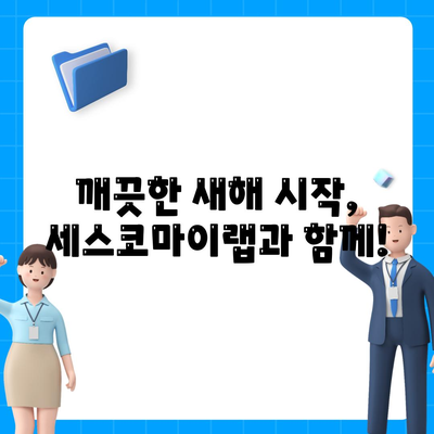 새해맞이 대청소, 세스코마이랩 기획품으로 깨끗하게 시작하세요! |  새해 대청소, 청소 용품 추천, 세스코