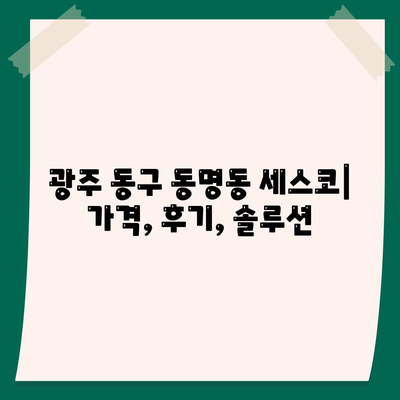 광주 동구 동명동 세스코 가격 & 후기| 가정집, 원룸, 좀벌레 해결 솔루션 | 비용, 신청, 가입, 진단, 2024