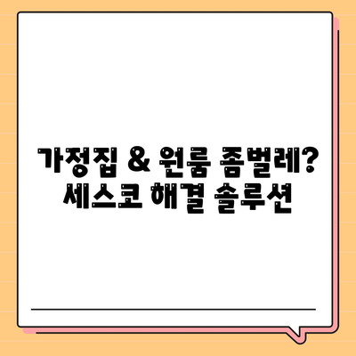 대구 달성군 다사읍 세스코 가격 & 후기| 가정집, 원룸, 좀벌래 해결 솔루션 | 비용, 신청, 가입, 진단 2024