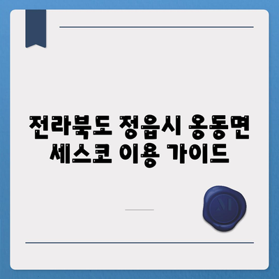 전라북도 정읍시 옹동면 세스코 가격 & 후기| 가정집, 원룸, 좀벌레 해결 솔루션 | 비용, 신청, 가입, 진단 2024