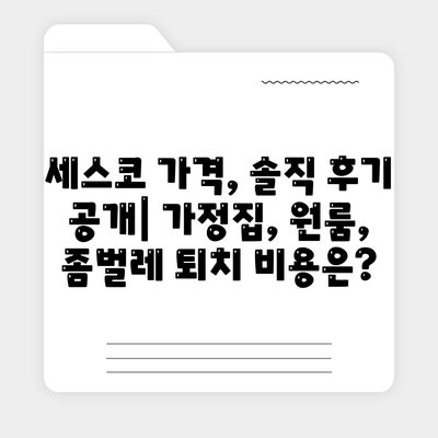 제주도 서귀포시 송산동 세스코 가격 & 후기| 가정집, 원룸, 좀벌레 퇴치  | 비용, 신청, 가입, 진단 2024