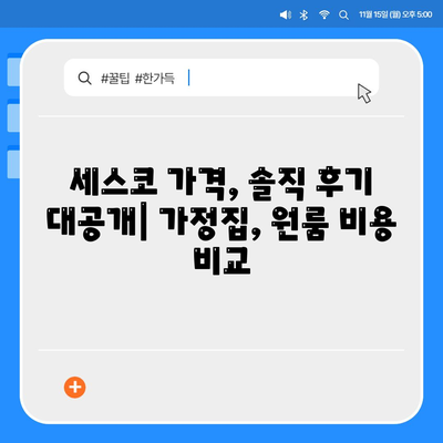 논산 연무읍 세스코 가격 & 후기| 가정집, 원룸, 좀벌레 해결 솔루션 | 2024 최신 정보