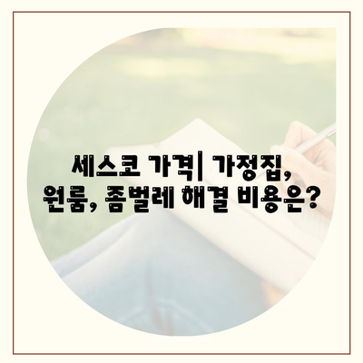 강원도 삼척시 교동 세스코 가격 & 후기| 가정집, 원룸, 좀벌레 해결 솔루션 | 비용, 신청, 가입, 진단 2024