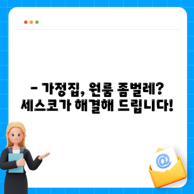 전라남도 곡성군 입면 세스코 가격 및 후기| 가정집, 원룸, 좀벌래 퇴치 솔루션 | 비용, 신청, 가입, 진단 2024