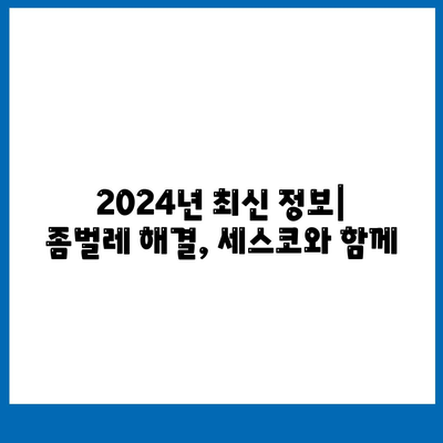 양산 덕계동 세스코 가격 & 후기| 가정집, 원룸 비용 및 좀벌레 해결 솔루션 | 2024 최신 정보