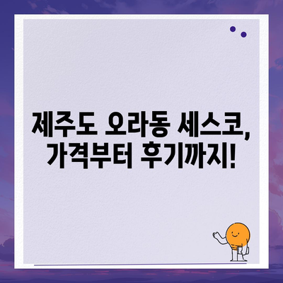 제주도 제주시 오라동 세스코 가격 & 후기| 가정집, 원룸, 좀벌래 해결 솔루션 | 2024 최신 정보