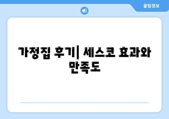 제주도 서귀포시 대정읍 세스코 가격 및 가정집 후기 | 비용, 신청 방법, 원룸 진단, 좀벌래 해결법 2024"