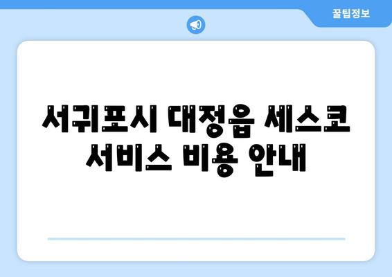 제주도 서귀포시 대정읍 세스코 가격 및 가정집 후기 | 비용, 신청 방법, 원룸 진단, 좀벌래 해결법 2024"