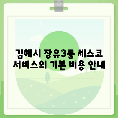 경상남도 김해시 장유3동 세스코 비용과 가정집 후기 | 가격, 신청 방법, 좀벌래 해결 팁 2024