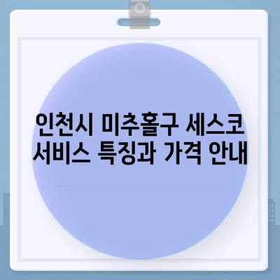 인천시 미추홀구 문학동 세스코 가격 및 후기| 가정집·원룸 신청 방법 | 비용, 진단, 좀벌래 해결책 2024