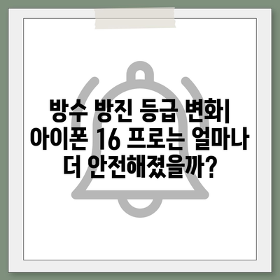 아이폰 16 프로 내구성 향상 | 더 견고해졌는가?