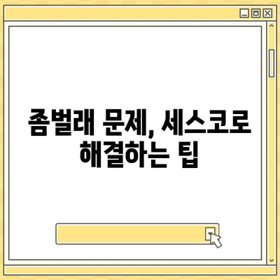 2024년 경기도 남양주시 별내면 세스코 서비스 가격 및 후기 | 비용, 신청 방법, 집에서의 효과, 좀벌래 해결 팁