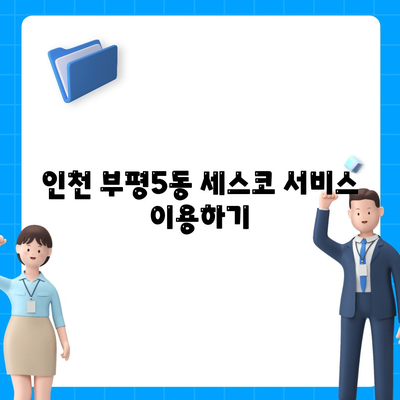 인천 부평구 부평5동 세스코 비용 및 가정집 후기 총정리 | 신청 방법, 좀벌래 해결책, 2024 가이드