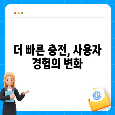 아이폰 16 프로 | 더 빠른 충전이 기대된다.