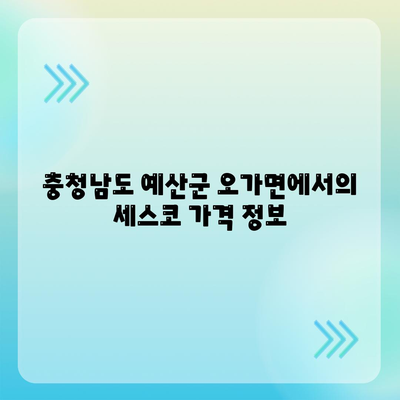 충청남도 예산군 오가면 세스코 가격 및 서비스 가이드 | 비용, 후기, 신청 방법, 집 및 원룸 진단 2024