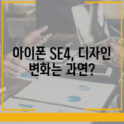 아이폰 SE4 디자인 변경 | 아이폰 16 미니 출시 가능성