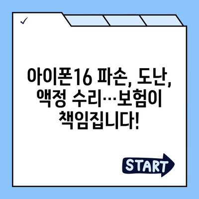 아이폰16 할부 보험 | 보호 범위 및 비용 비교