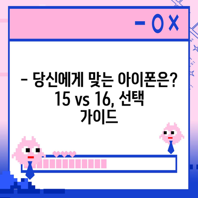 아이폰 15 vs 아이폰 16 | 스펙 비교표 공개!