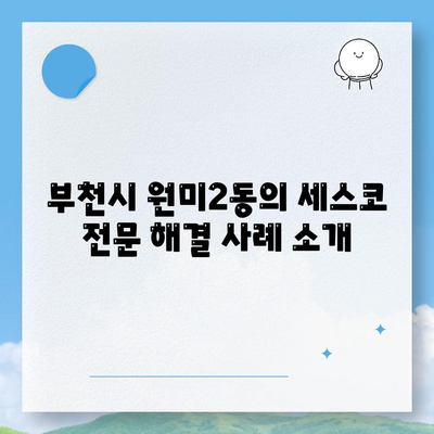 세스코 가격 및 서비스 가이드 2024 | 경기도 부천시 원미2동, 가정집 후기, 좀벌래 해결 방법, 신청 및 가입 정보