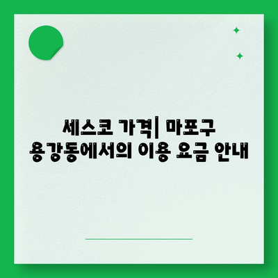 세스코 가격 안내| 서울시 마포구 용강동 가정집, 원룸 후기 및 신청 방법 | 비용, 진단, 좀벌래 해결책 2024