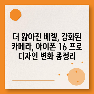 아이폰 16 프로 출시일 디자인 실물은 이렇다!