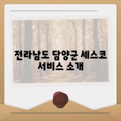 전라남도 담양군 무정면 세스코 가격 및 비용 가이드 | 가정집 후기도 포함한 종합 정보 2024