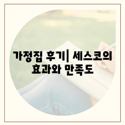 세종시 아름동 세스코 가격 및 비용 가이드 | 가정집 후기, 원룸 신청 방법, 좀벌래 해결책 2024"