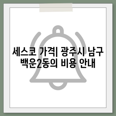 광주시 남구 백운2동 세스코 가격 및 비용 가이드 | 가정집 후기, 원룸 신청 방법, 진단, 좀벌래 해결책 2024"