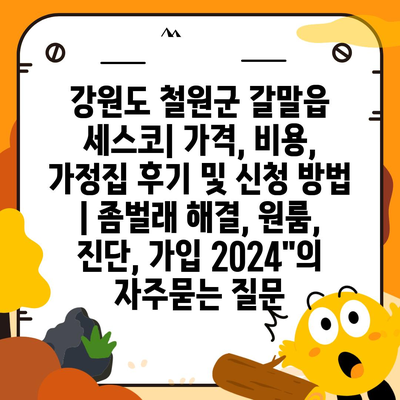 강원도 철원군 갈말읍 세스코| 가격, 비용, 가정집 후기 및 신청 방법 | 좀벌래 해결, 원룸, 진단, 가입 2024"