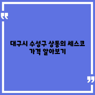 대구시 수성구 상동 세스코 가격 및 가정집 후기 2024 | 비용, 신청 방법, 좀벌래 해결책, 원룸 진단 팁