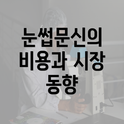 눈썹문신의 비용과 시장 동향