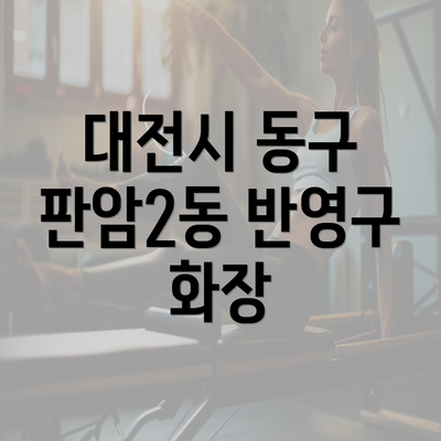 대전시 동구 판암2동 반영구 화장