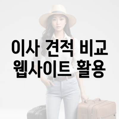 이사 견적 비교 웹사이트 활용