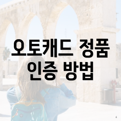 오토캐드 정품 인증 방법