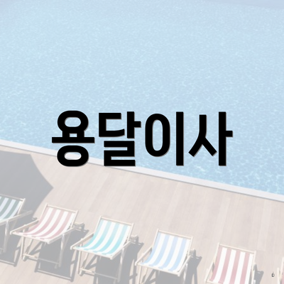 용달이사