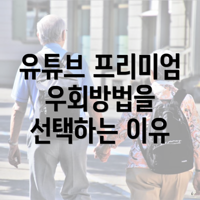 유튜브 프리미엄 우회방법을 선택하는 이유