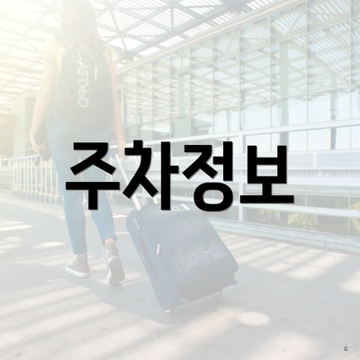 주차정보