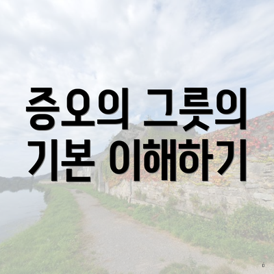 증오의 그릇의 기본 이해하기