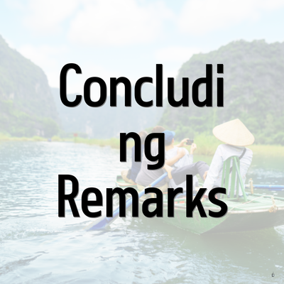 Concluding Remarks
