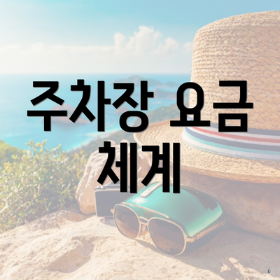 주차장 요금 체계