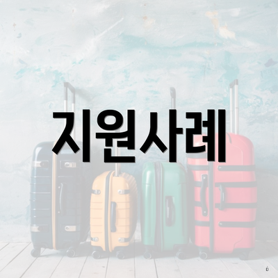 지원사례