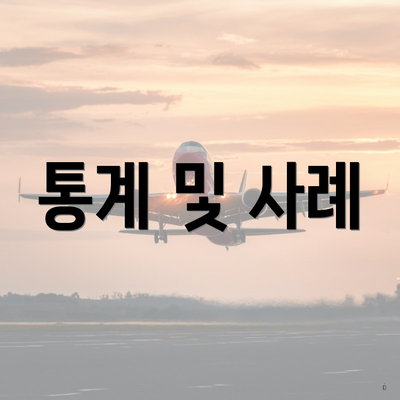 통계 및 사례
