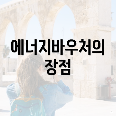에너지바우처의 장점