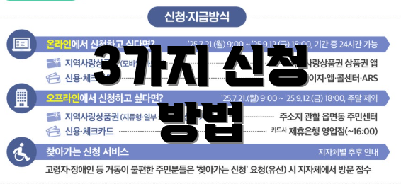 3가지 신청 방법