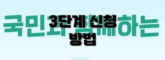 3단계 신청 방법
