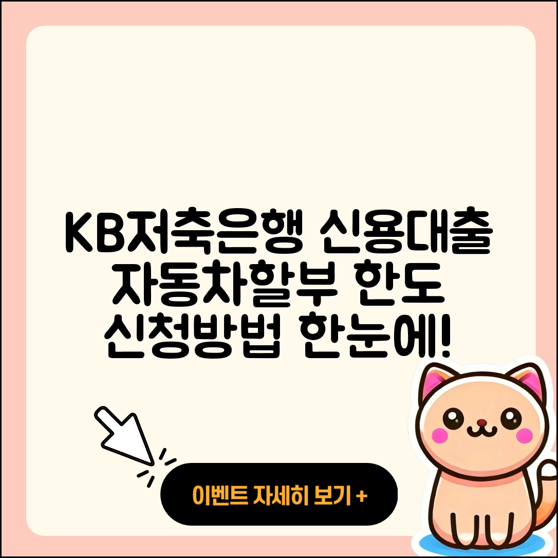 KB저축은행 신용대출 자동차할부대출 | 자동차리스대출 | 햇살론 | 긴급생계비대출 | 절차 | 카드론 | 신혼부부대출 | 동차담보대출 | 담보대출 | 프리랜서대출 | 주택담보대출 | 보증대출 | 신청 | 필요서류 | 한도 | 방법 | 무직자대출 | 정책대출 | 금리 | 예적금담보대출 | 계산기 | 사업자대출 | 청년대출 | 생활안정자금대출 | 전문직대출 | 상환방법 | 2025